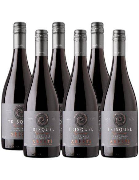 Pack 6 Pinot Noir, Vichuquén Costa, Premium, Trisquel Series