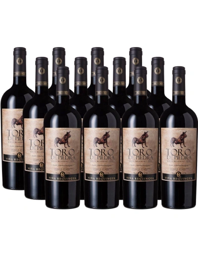 Pack 12 Syrah/Cabernet Sauvignon, Toro de Piedra, Gran Reserva