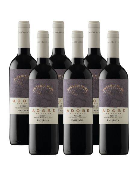 Pack 6 Adobe Reserva Merlot, Viña Emiliana