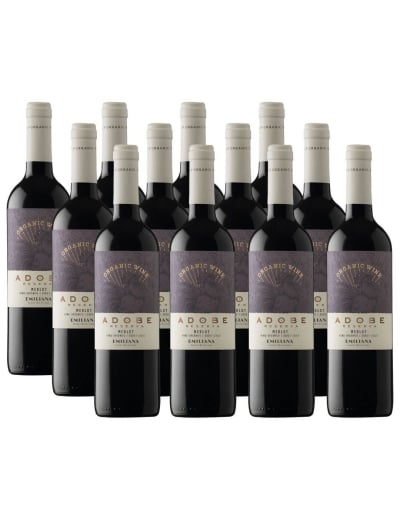 Pack 12 Adobe Reserva Merlot, Viña Emiliana