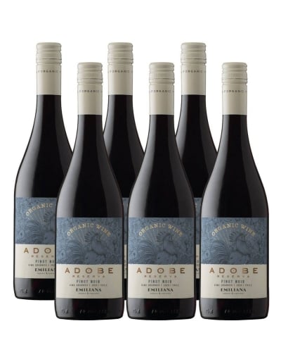 Pack 6 Adobe Reserva Pinot Noir, Viña Emiliana
