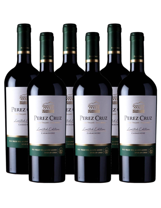 Pack 6 Carmenere, Limited Edition, Perez Cruz
