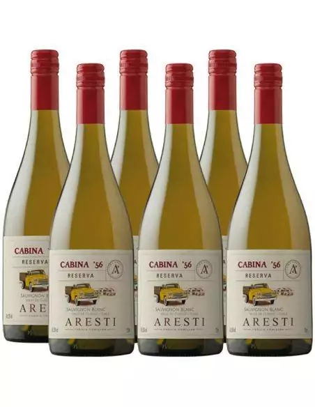 Pack 6 Sauvignon Blanc, Reserva, Cabina 56