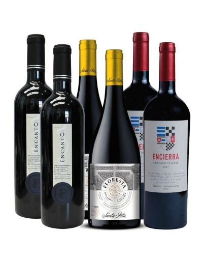 Vinos Pack 6 mix, Encanto, Encierra, Floresta