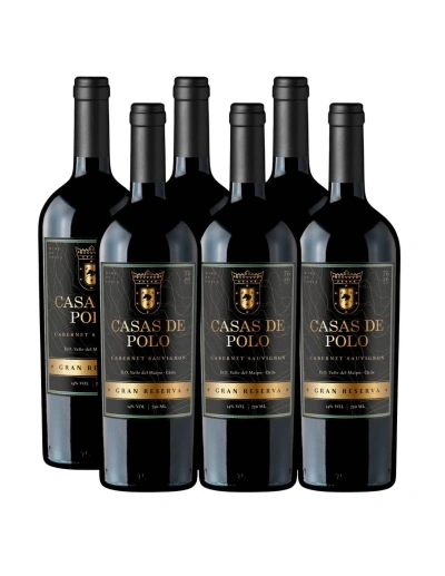 Pack 6 Cabernet Sauvignon Gran Reserva Casas de Polo, Casas de Polo Wines