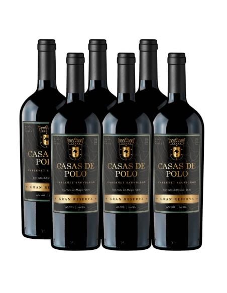 Pack 6 Cabernet Sauvignon Gran Reserva Casas de Polo, Casas de Polo Wines