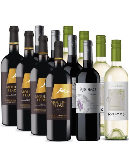Pack 12 Botellas Raices, Moulin Floss, El Aromo