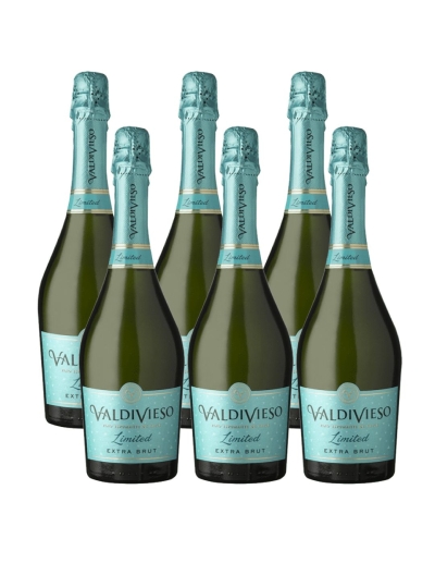 Pack 6 Espumante, Extra Brut, Limited, Valdivieso