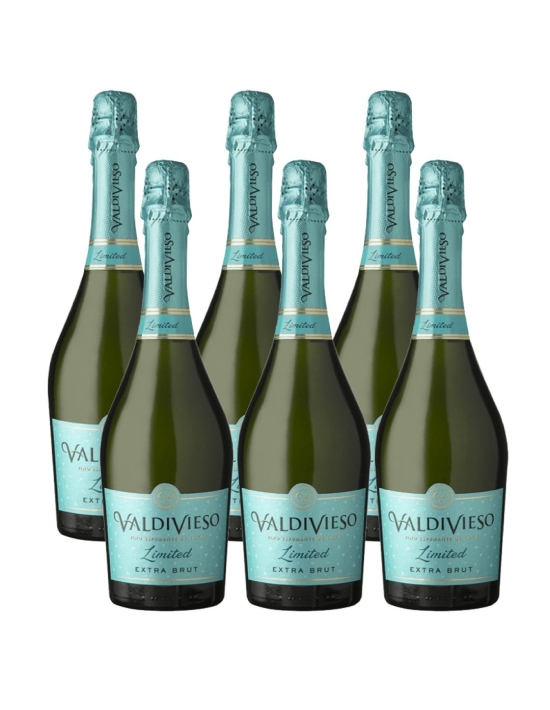 Pack 6 Espumante, Extra Brut, Limited, Valdivieso