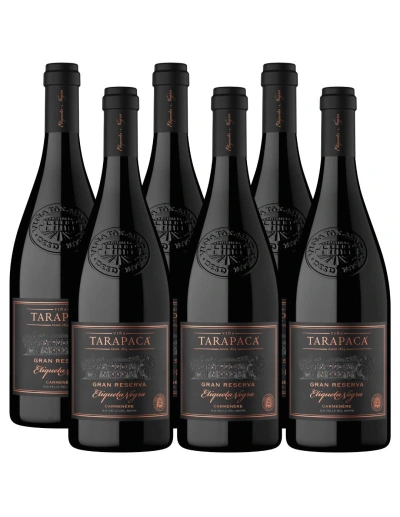 Pack 6 Carmenere, Etiqueta Negra, Tarapacá, Viña San Pedro