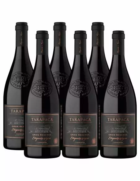 Pack 6 Carmenere, Etiqueta Negra, Tarapacá, Viña San Pedro