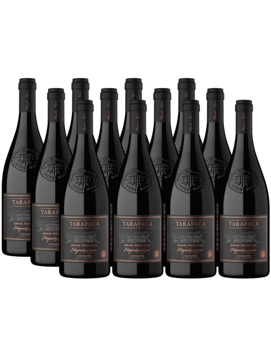 Pack 12 Carmenere, Etiqueta Negra, Tarapacá, Viña San Pedro