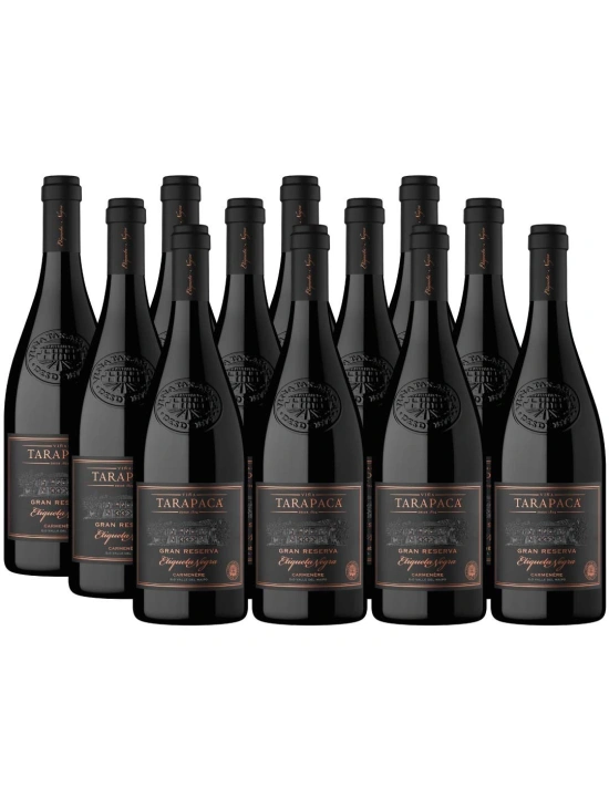 Pack 12 Carmenere, Etiqueta Negra, Tarapacá, Viña San Pedro