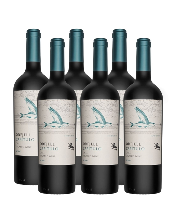 Pack 6 Ensamblaje, Gran Reserva, Flying Fish Capítulo, Viña Odfjell