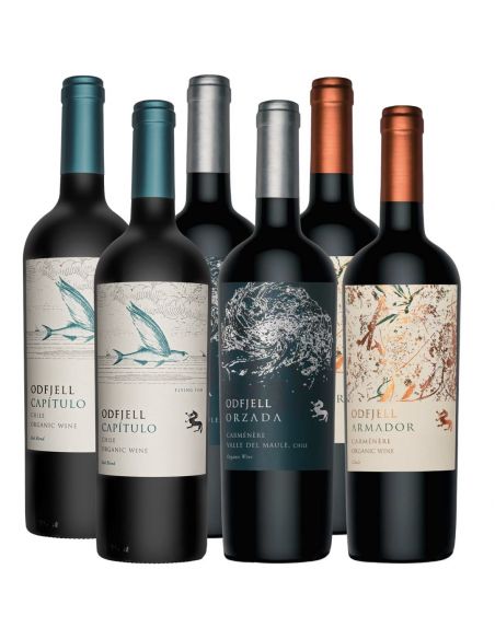 Pack mix 6 vinos Odfjell