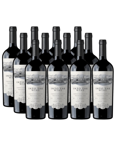 Pack 12 Cabernet Sauvignon, Gran Reserva, Into the Wine