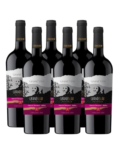 Pack 6 Ensamblaje Grand Bear, Reserva, Viña Los Nogales.