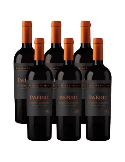 Pack 6 Cabernet Sauvignon, Reserva Especial, Panul, Viñedos Marchigue