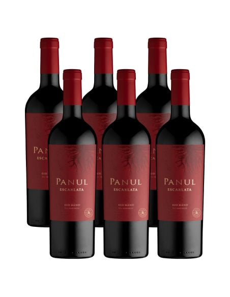 Pack 6 Red Blend, Gran Reserva, Panul Escarlata, Viñedos Marchigüe