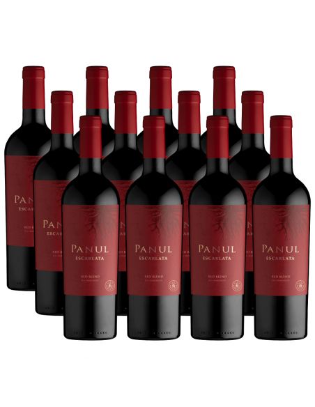 Pack 12 Red Blend, Gran Reserva, Panul Escarlata, Viñedos Marchigüe