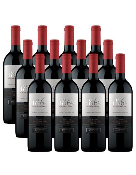 Pack 12 Cabernet Sauvignon 1865, Viña San Pedro