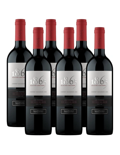 Pack 6 Cabernet Sauvignon 1865, Viña San Pedro