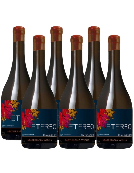 Pack 6 Carmenere, Etereo, Premium, Maturana Wines