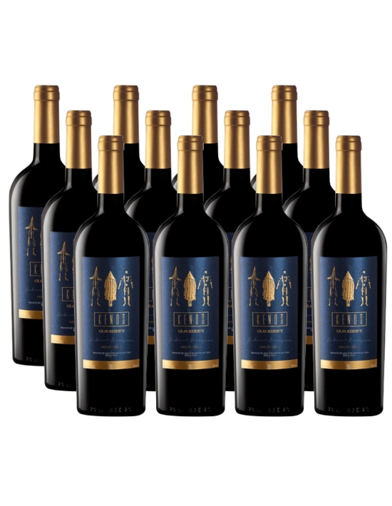 Pack 12, Cabernet Sauvignon, Gran Reserva, Kenos, Valle Curicó