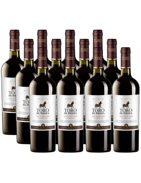 Pack 12 Red Blend Reserva, Toro de Piedra en Oferta!