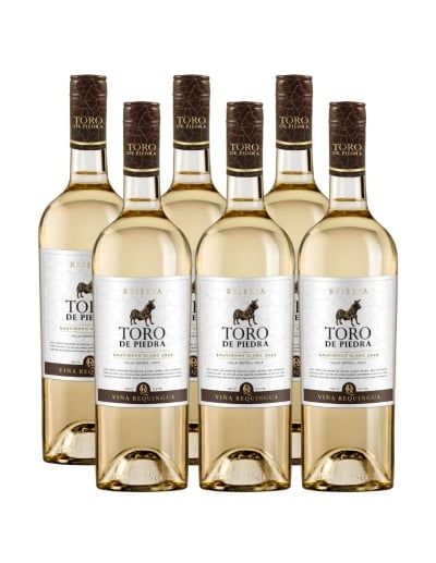 Pack 6 Sauvignon Blanc Reserva, Toro de Piedra en Oferta