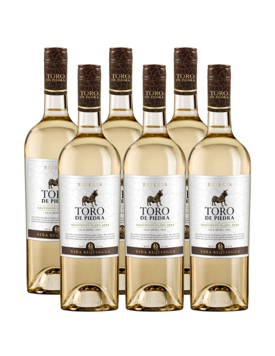 Pack 6 Sauvignon Blanc Reserva, Toro de Piedra en Oferta