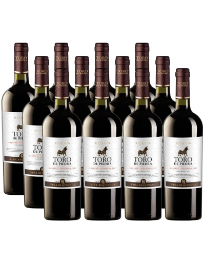 Pack 12 Cabernet Sauvignon Reserva Toro de Piedra en Oferta!