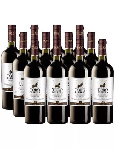Pack 12 Carmenere Reserva, Toro de Piedra en Oferta!