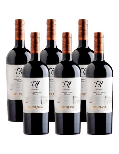 Pack 6 Carignan Premium TH (Terroir Hunter), Viña Undurraga