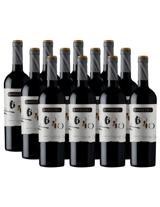 Pack 12 Ensamblaje 60/40 Barrel Reserve, Santa Ema