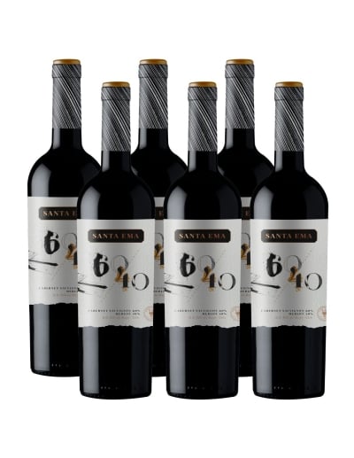 Pack 6 Ensamblaje 60/40 Barrel Reserve, Santa Ema