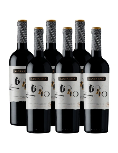 Pack 6 Ensamblaje 60/40 Barrel Reserve, Santa Ema