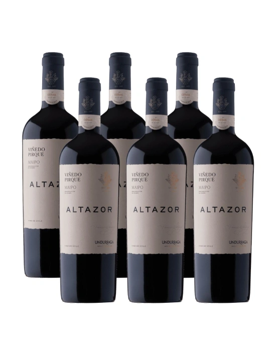 Pack 6 Red Blend Altazor, Icono, Viña Undurraga