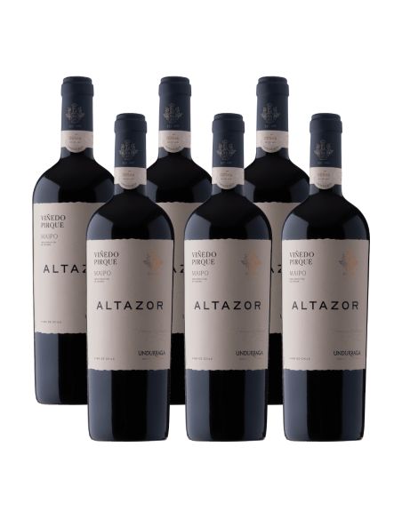 Pack 6 Red Blend Altazor, Icono, Viña Undurraga