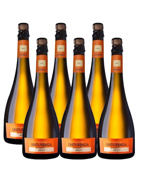 Pack 6 Espumante Brut, Viña Undurraga