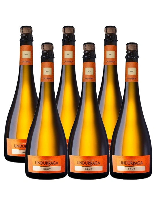 Pack 6 Espumante Brut, Viña Undurraga