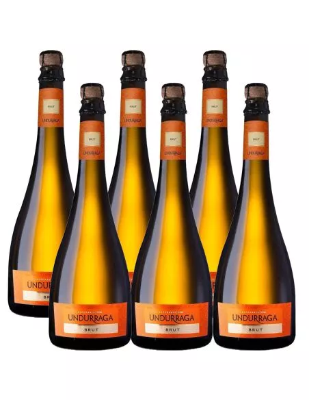 Pack 6 Espumante Brut, Viña Undurraga