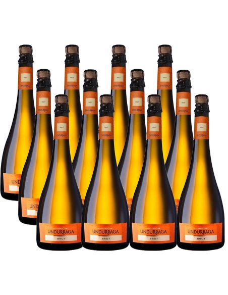 Pack 12 Espumante Brut, Viña Undurraga