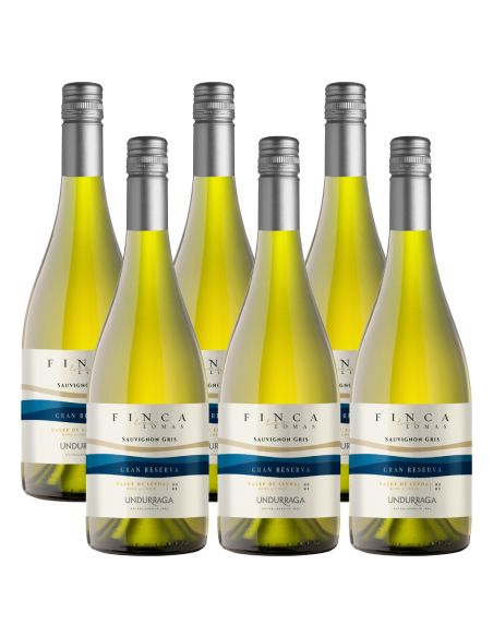 Pack 6 Sauvignon Gris, Finca las Lomas, Viña Undurraga
