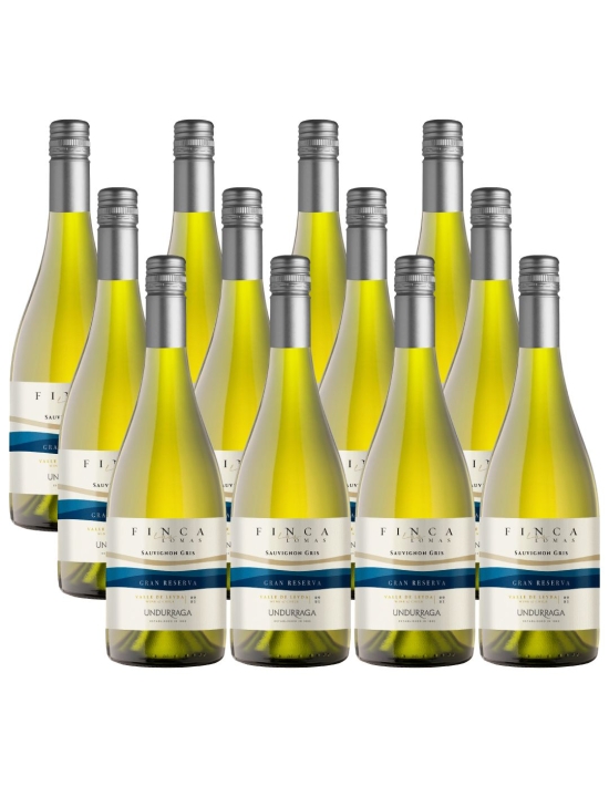Pack 12 Sauvignon Gris, Finca las Lomas, Viña Undurraga