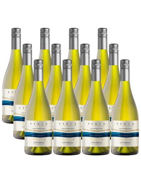 Pack 12 Sauvignon Gris, Finca las Lomas, Viña Undurraga