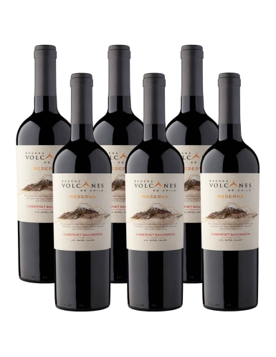 Pack 6 Cabernet Sauvignon Reserva Bodega Volcanes