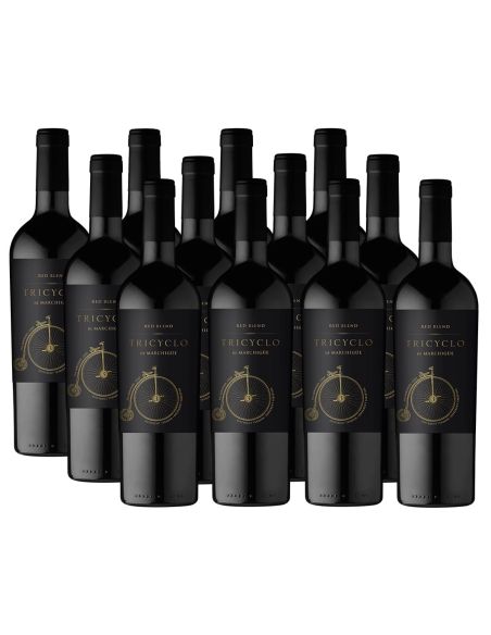 Pack 12 Red Blend, Premium, Tricyclo, Limited Edition, Marchigue