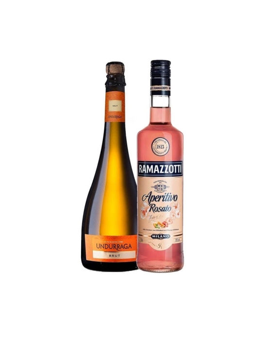 Pack Espumante Undurraga y Ramazzoti