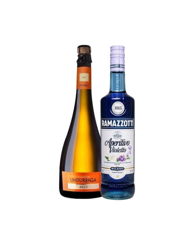 Pack Espumante Undurraga y Ramazzoti Violeto